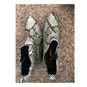 Snakeskin Boots